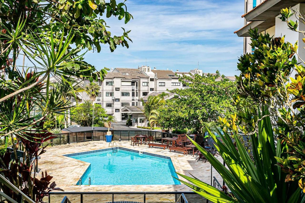 Apto Com Sacada E Churrasq 260M Praia Brava Coi302 フロリアノポリス エクステリア 写真